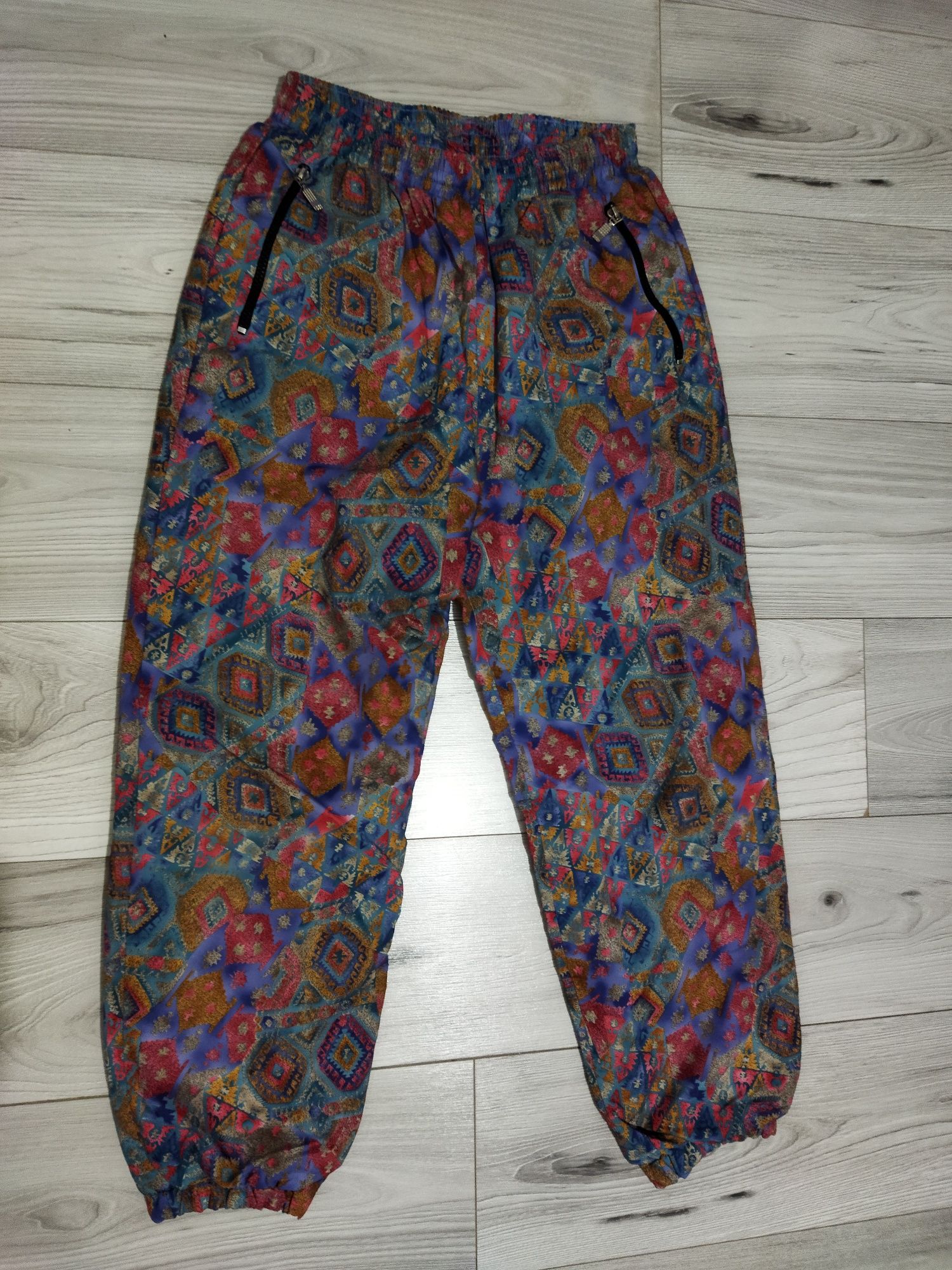 Pantaloni vintage bufanti dublați pentru sezon rece S- M