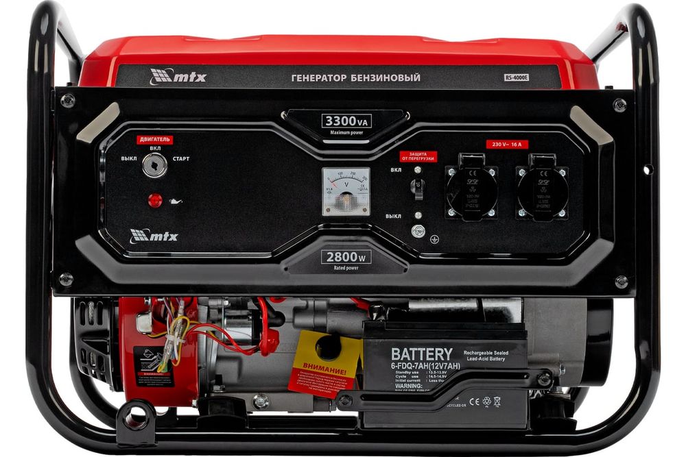 Generator pe benzina RS-4000E, 3,3 kW, 230V, pornire electrica