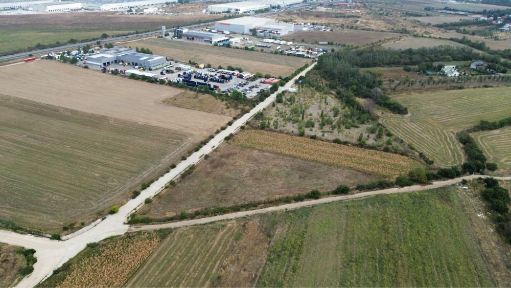 Vand teren intravilan 5000mp / industrial / autostrada A1 km23 /