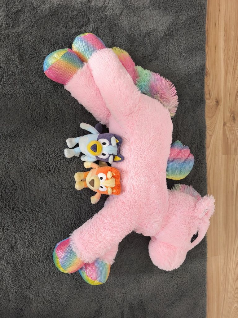 Unicorn pluș de 80 cm