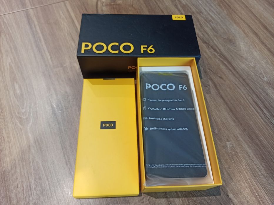 POCO F6 Titanium, 8GB RAM 256 GB ROM