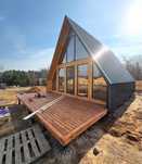Cabane din lemn A frame