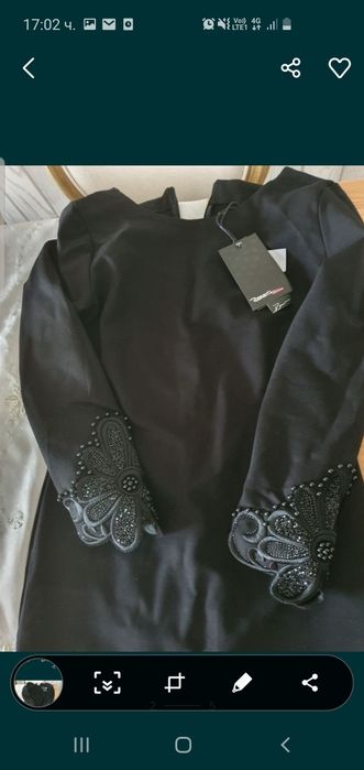 Бутикови рокля-L и кожене-42р