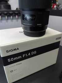 Продам объектив Sigma 50 mm 1.4 Art. Состояние НОВОГО.