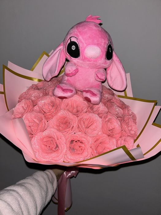 Buchet de tradafiri cu slipici