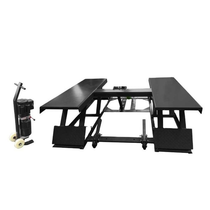 Мобилен монофазен ножичен подемник 3 тона 100 - 620 мм RockForce