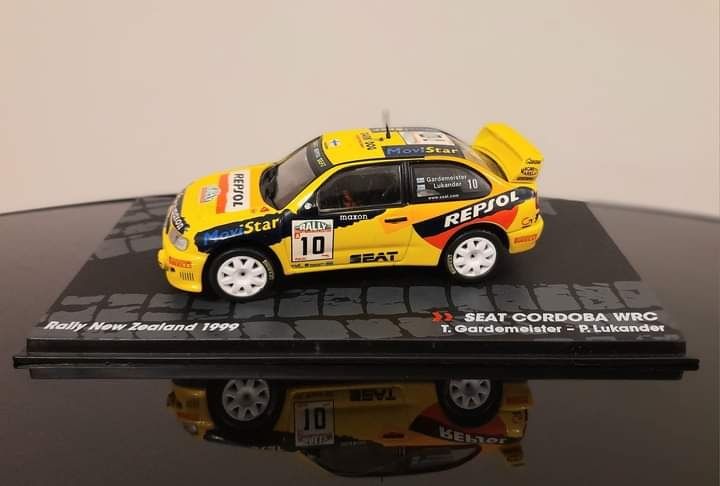 Seat Cordoba WRC #10 Rally New Zealand 1999 1:43 Ixo/Altaya