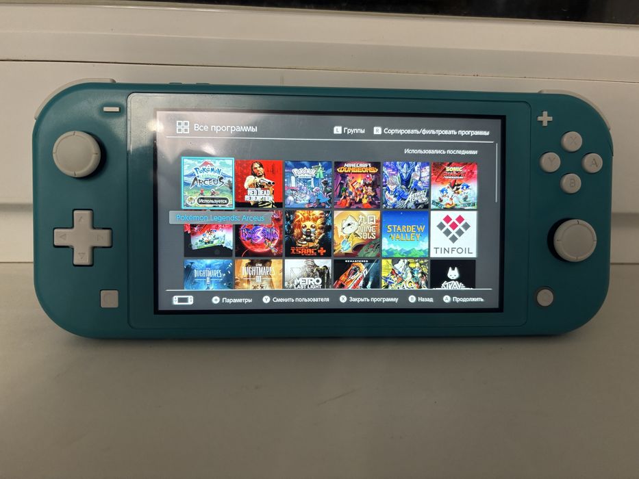 Nintendo switch lite прошитый на 256 gb LCD Обмен или Продажа