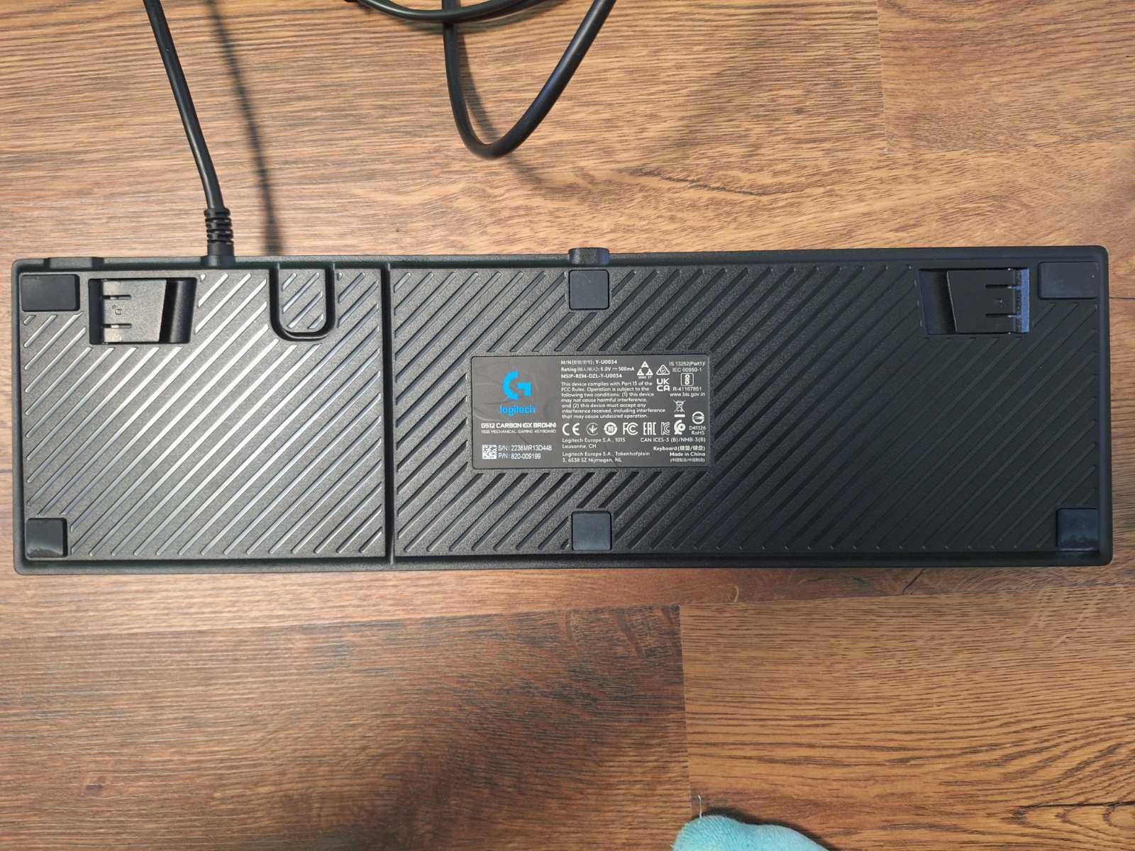 Гейминг клавиатура G512 logitech brown switches