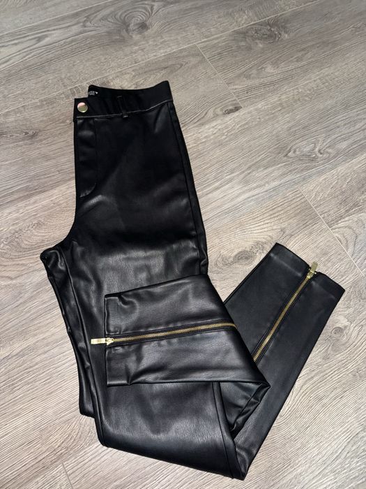 Кожен панталон ZARA