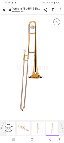 Vând trombon Yamaha
