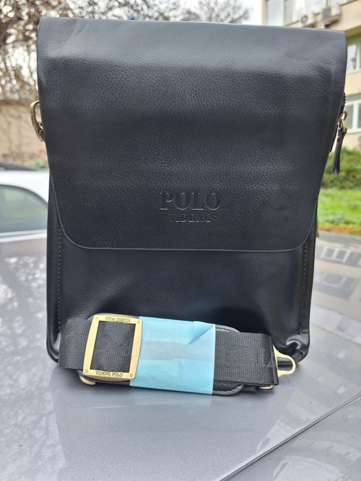 Продавам чисто нова кожена чанта POLO