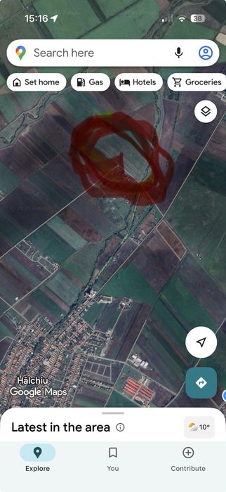 Teren 13 hectare comasat, langa Halchiu