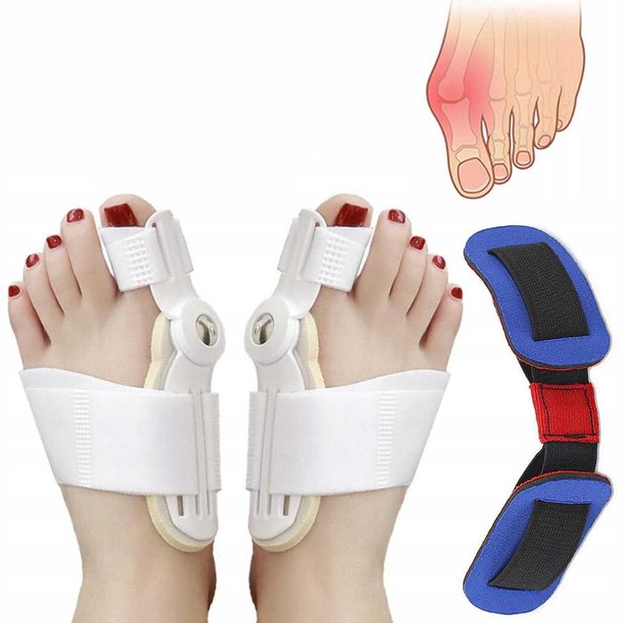 Set 2 Orteze corectoare Hallux Valgus si 1 expander pentru monturi