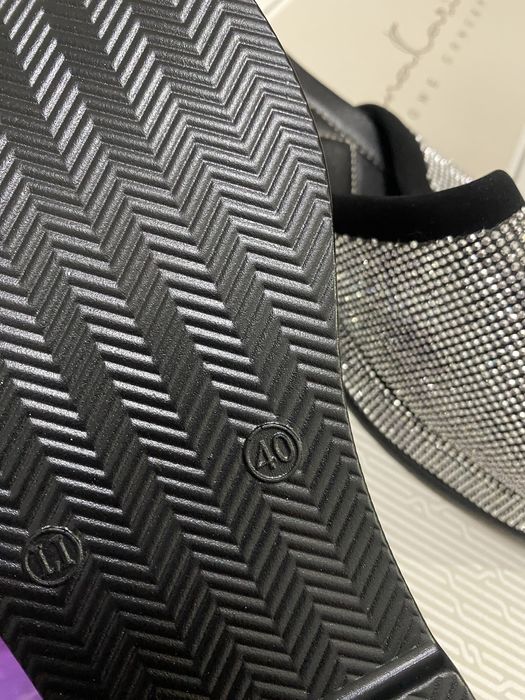 женская обувь тапки со стразами