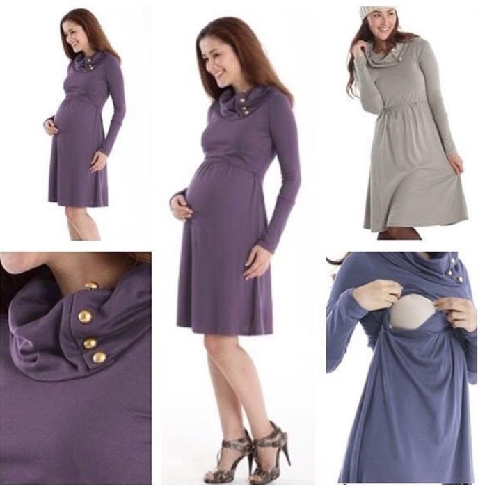 Платье для беременных и кормящих