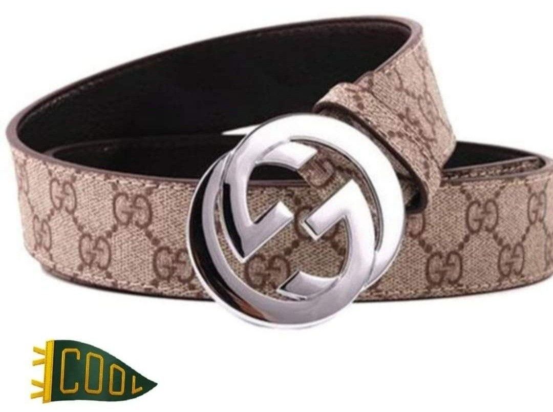 Set unisex Gucci (curea+palarie, logo metalic, saculet, etichetă