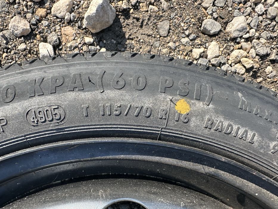 Авариен комплект 5х110,патерица 16 цола- Фиат,Алфа,Опел