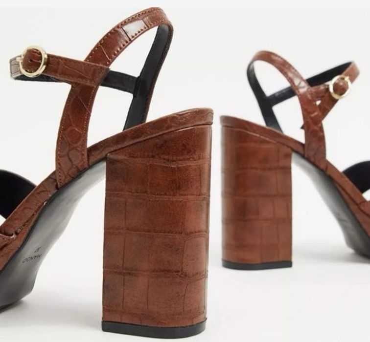 Сандали на платформа Mango/Манго