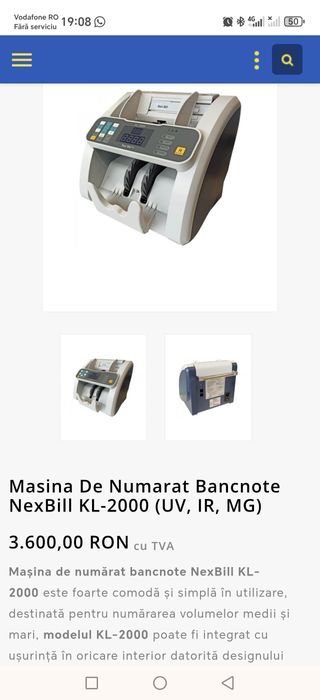 Mașină de numărat bani