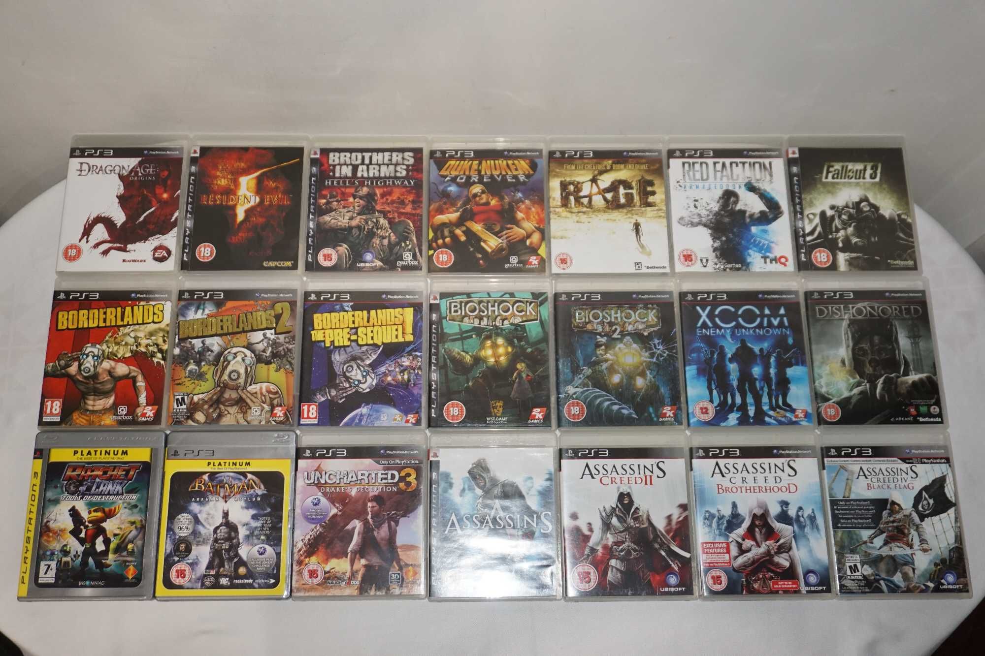 Игри за PS3 Resident Evil 5/Bioshock/NFS/GTA 4/MotoGP 14/Fifa 16/GRID2
