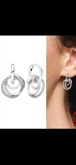 Cercei  PANDORA, Argint 925, 8 modele