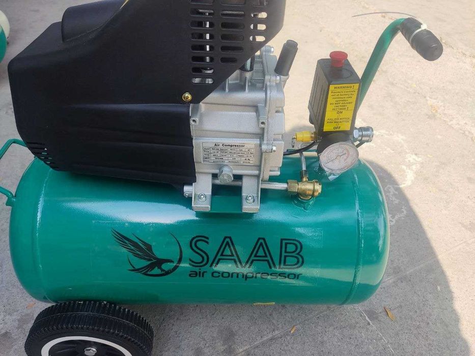 Компрессор 100 Л 10 бар kompressor 100 lt SAAB/SHIMGE 290$