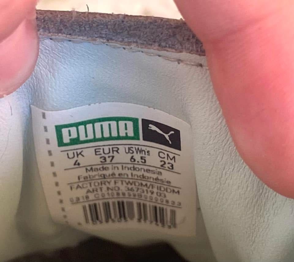 Дамски маратонки Puma с панделки