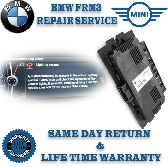 Reparatie FRM 3 Modul Lumini Calculator BMW Mini Seria 1 3 X5 X6 X1