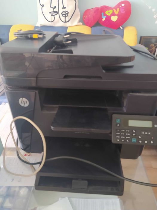 Принтер неупотребяван 3 в 1 HP Laser Jet Pro MFP M 225dn