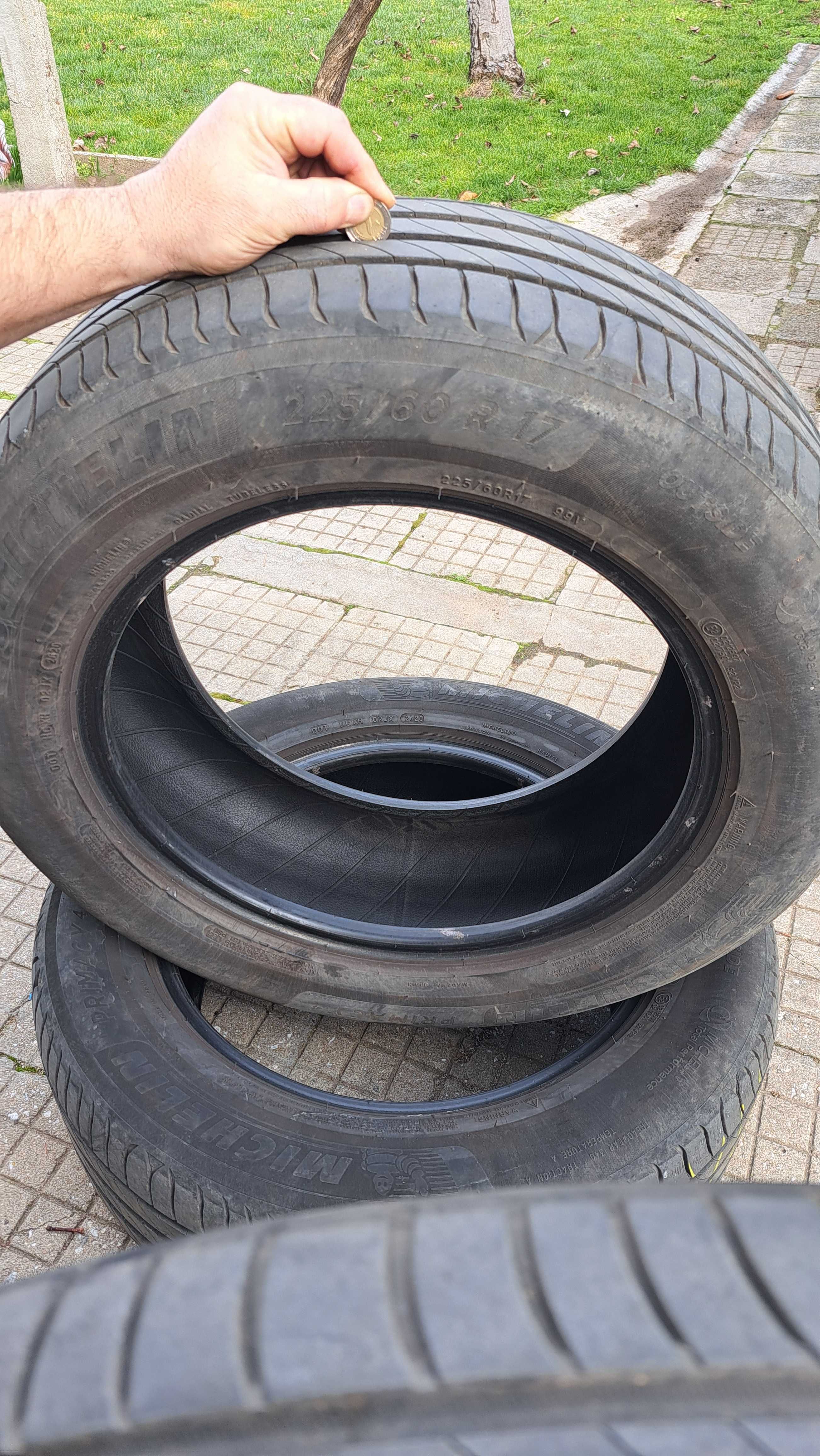 Комплект 4 броя гуми летни Michelin 225/60 R17