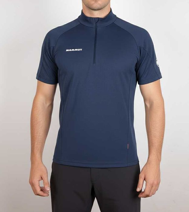 Mammut Aegility Half Zip - Оригинална мъжка тениска с цип р-р M