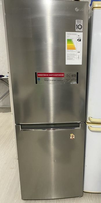 Холодильник LG GC-B399SMCL серебристый