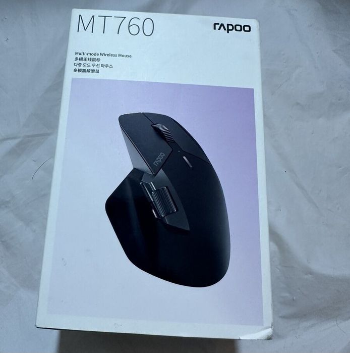 Rapoo MT760L СКИДКА Black/Аналог Logitech Mx Master 3S мышка/мышь