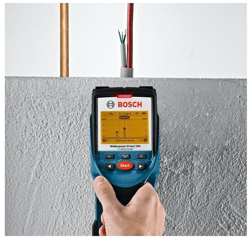 Детектор проводки Bosch D-tect 150 Professional