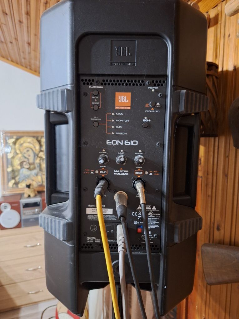 Тонколона JBL EON 610 Bluetooth, RCF, DB, DYNACORD , ELECTRO VOICE,