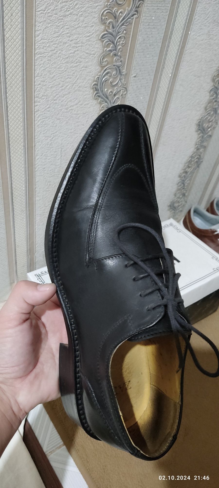 Туфли бренд Zara. Чиста кожа.