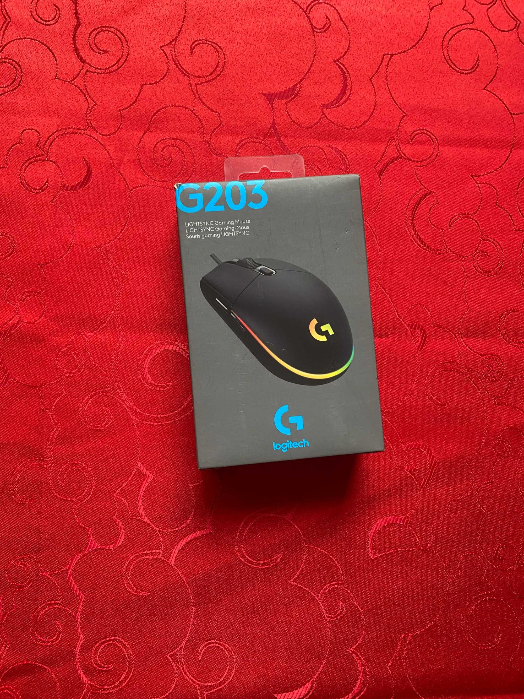 Mouse Gaming LOGITECH G203 LIGHTSYNC RGB, 8.000 dpi