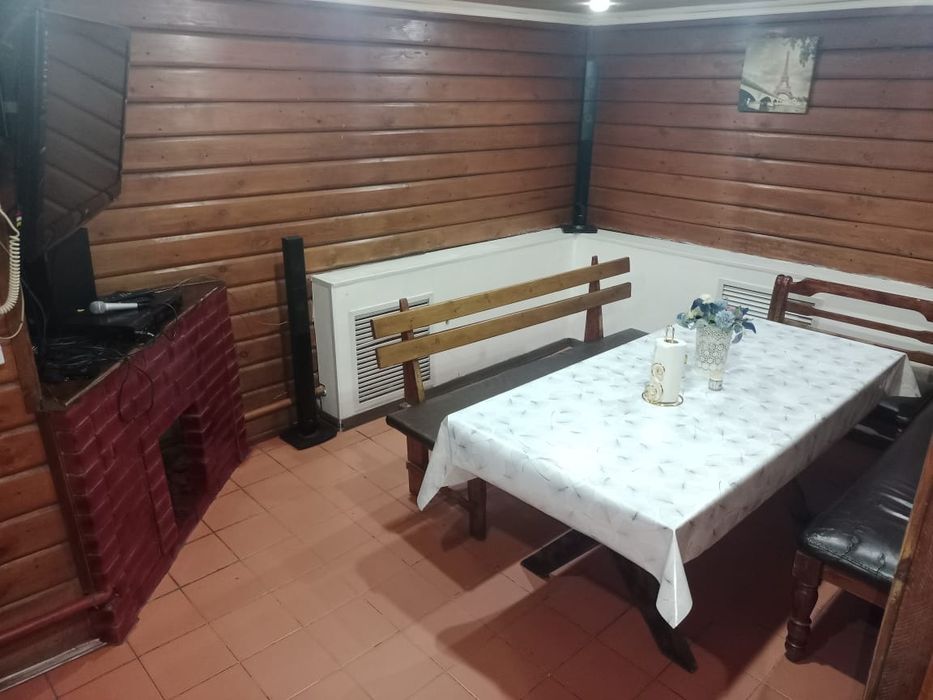 Баня с бассейном