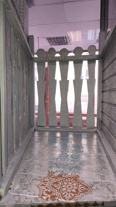 Дървен замък за двор и градина