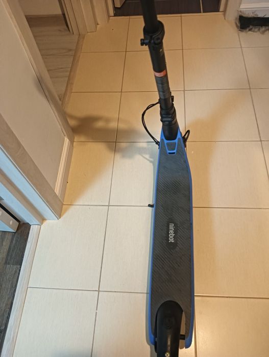 Trotineta electrica NINEBOT eKickScooter C2 Pro, 7 inch, negru-albastr