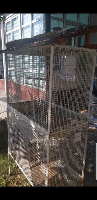 Икки этажли қафас  размер бўйи 2м эни 60см/1м