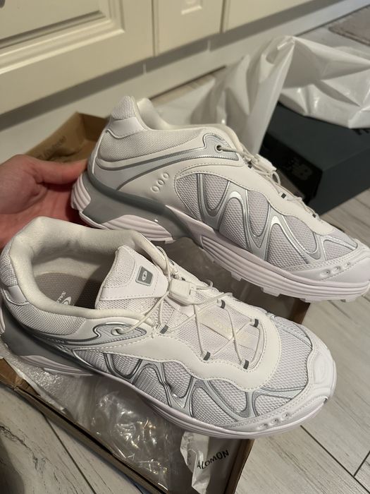 Salomon, белые кроссовки!!!