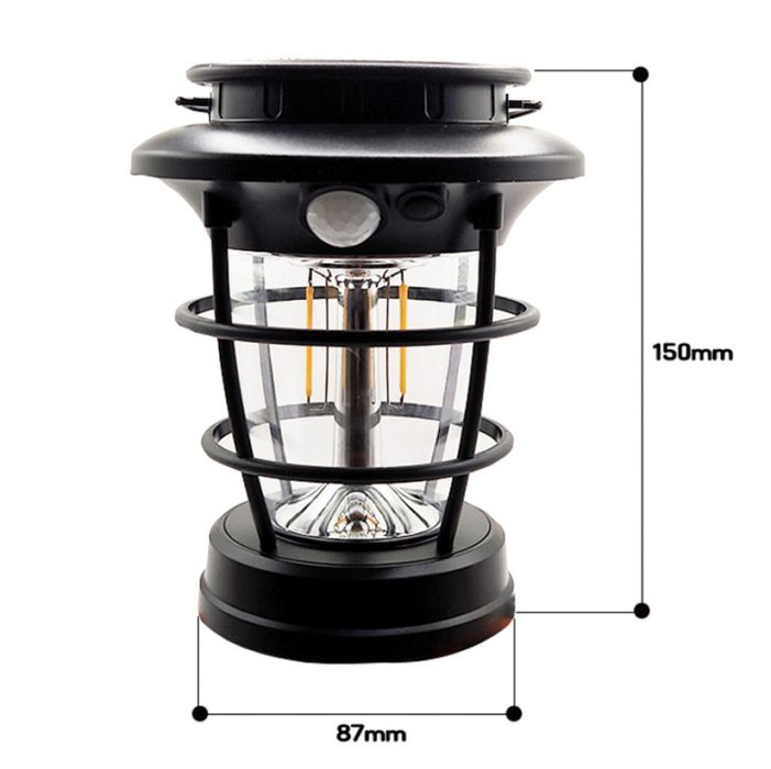 Соларна сензорна лампа 8818