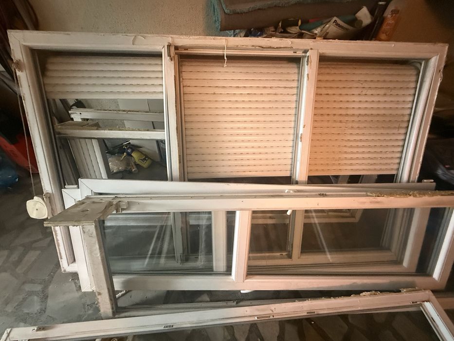 Продавам бяла използвана pvc дограма