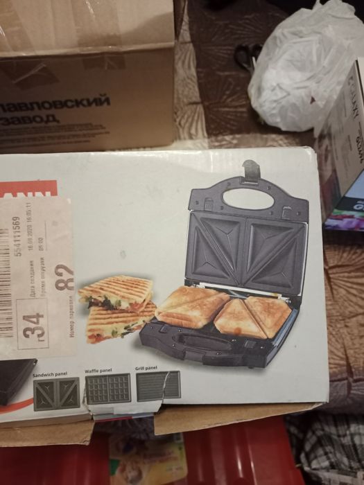 Сендвичница 3в 1  б/у отличного качества