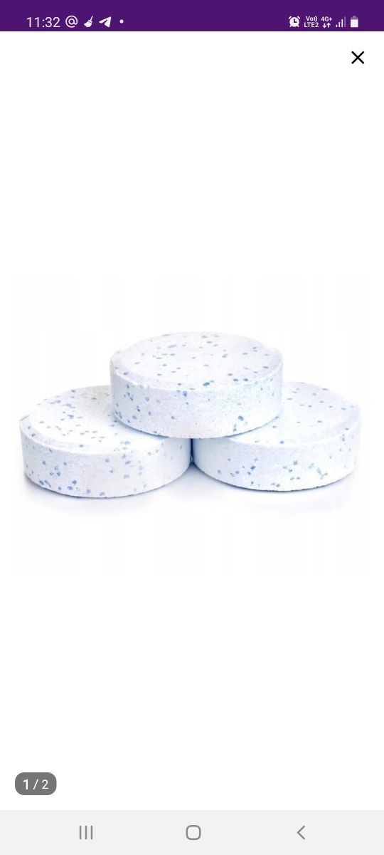 Продам таблетки для бассейна Лонгафор.  Белые (1100тг) и синие(1500тг)