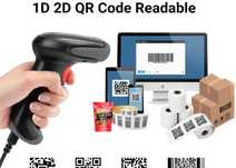 Scaner de coduri de bare wireless Tera Pro 2D, cititor de coduri QR