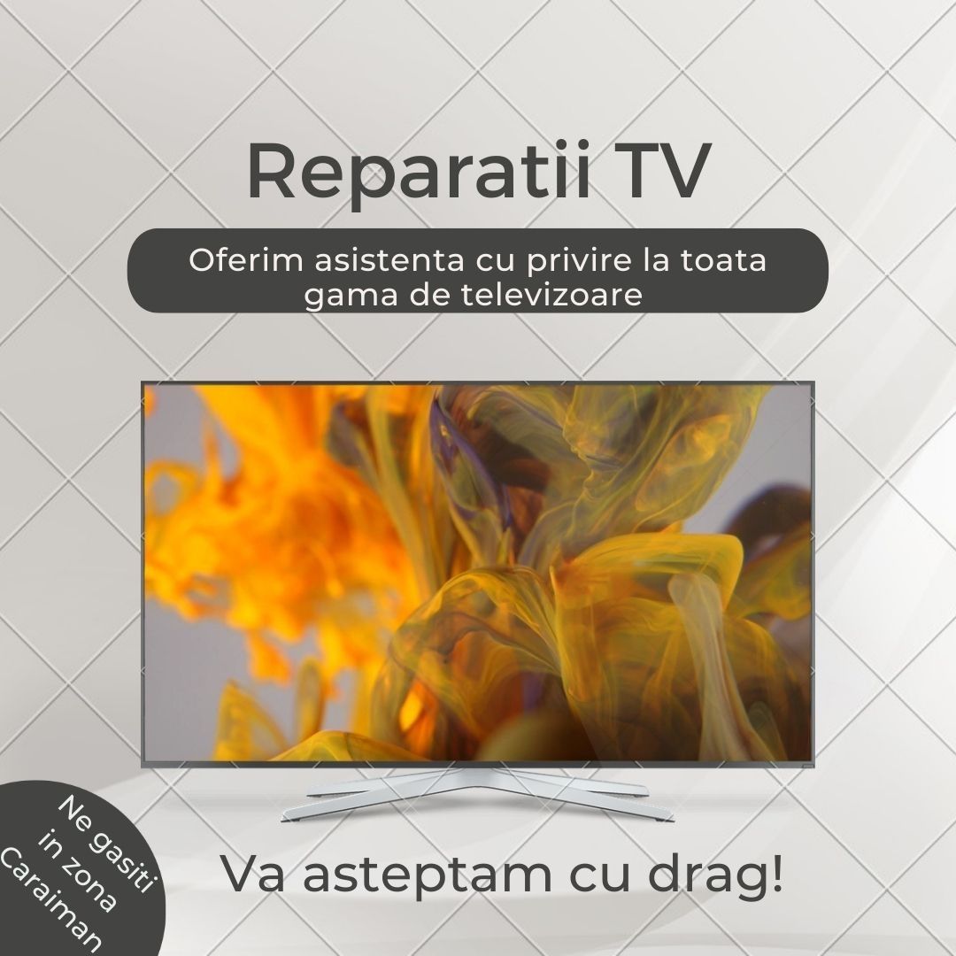Reparaţii TV: LCD, LED, plasma si monitoare