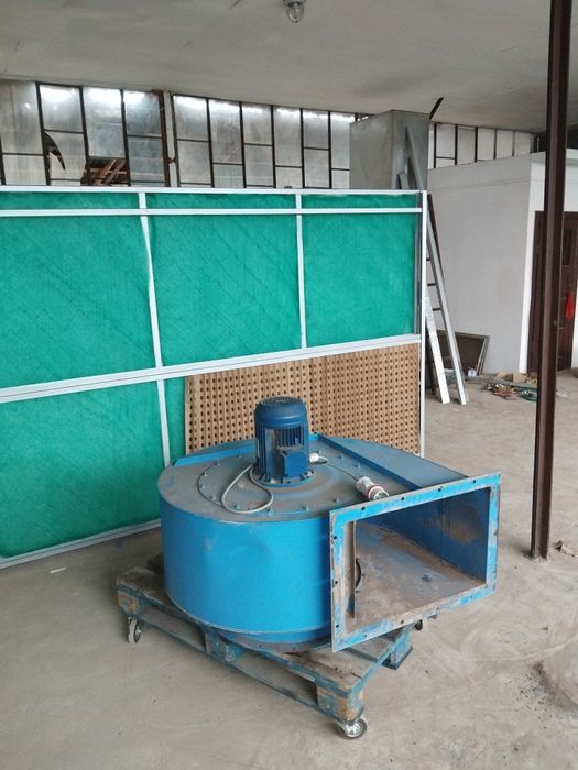 Cabina de vopsit tâmplărie 4m